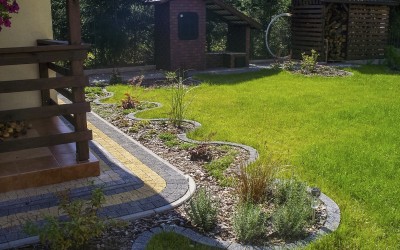 Budowa ogrodów Mazury