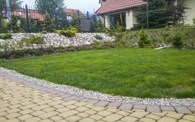 Zakładanie trawników z rolki Giżycko