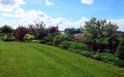 Projekt ogrodu Mazury